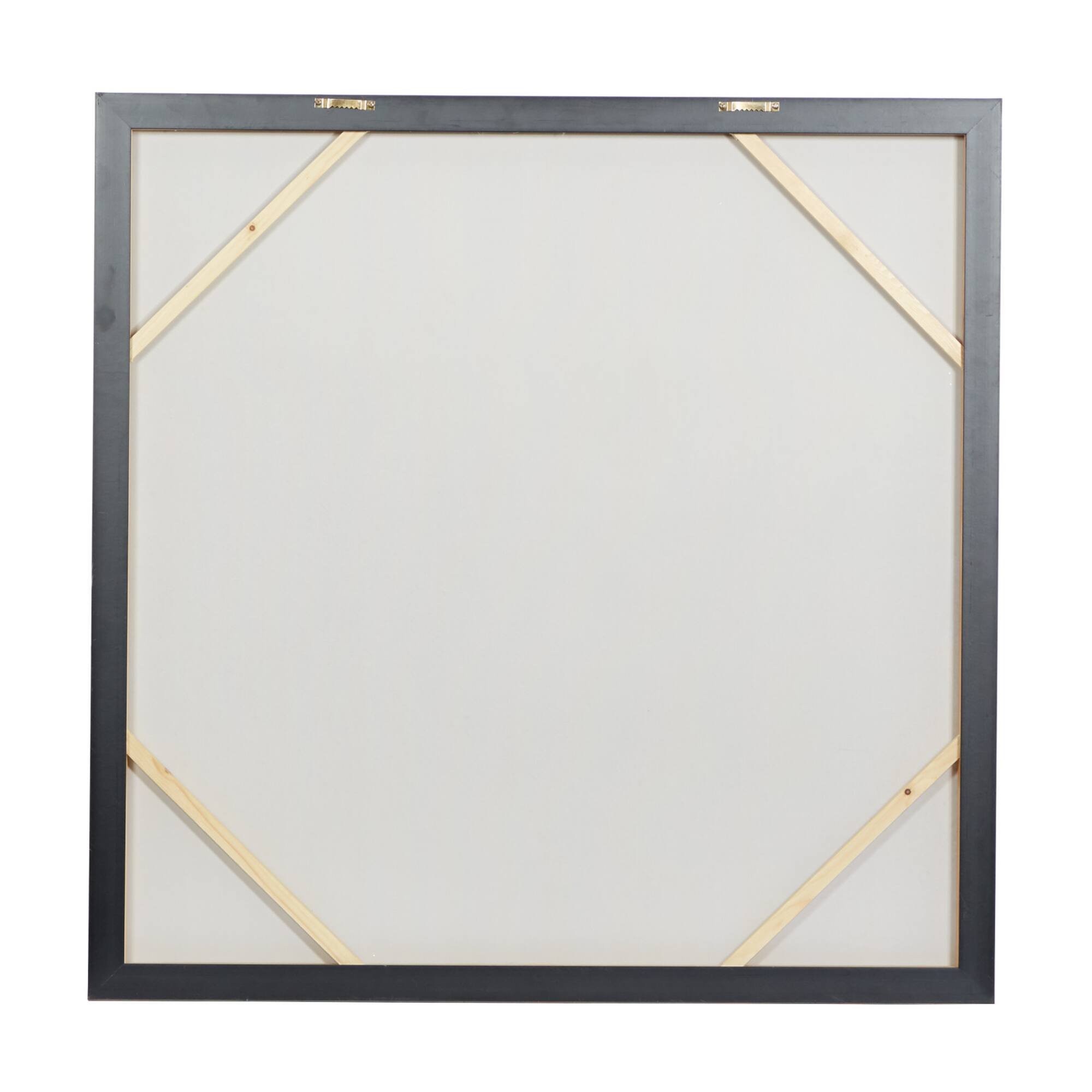 CosmoLiving by Cosmopolitan White Canvas Contemporary Wall Art